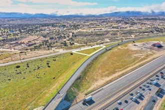 Mariposa Rd, Oak Hills, CA - AERIAL  map view