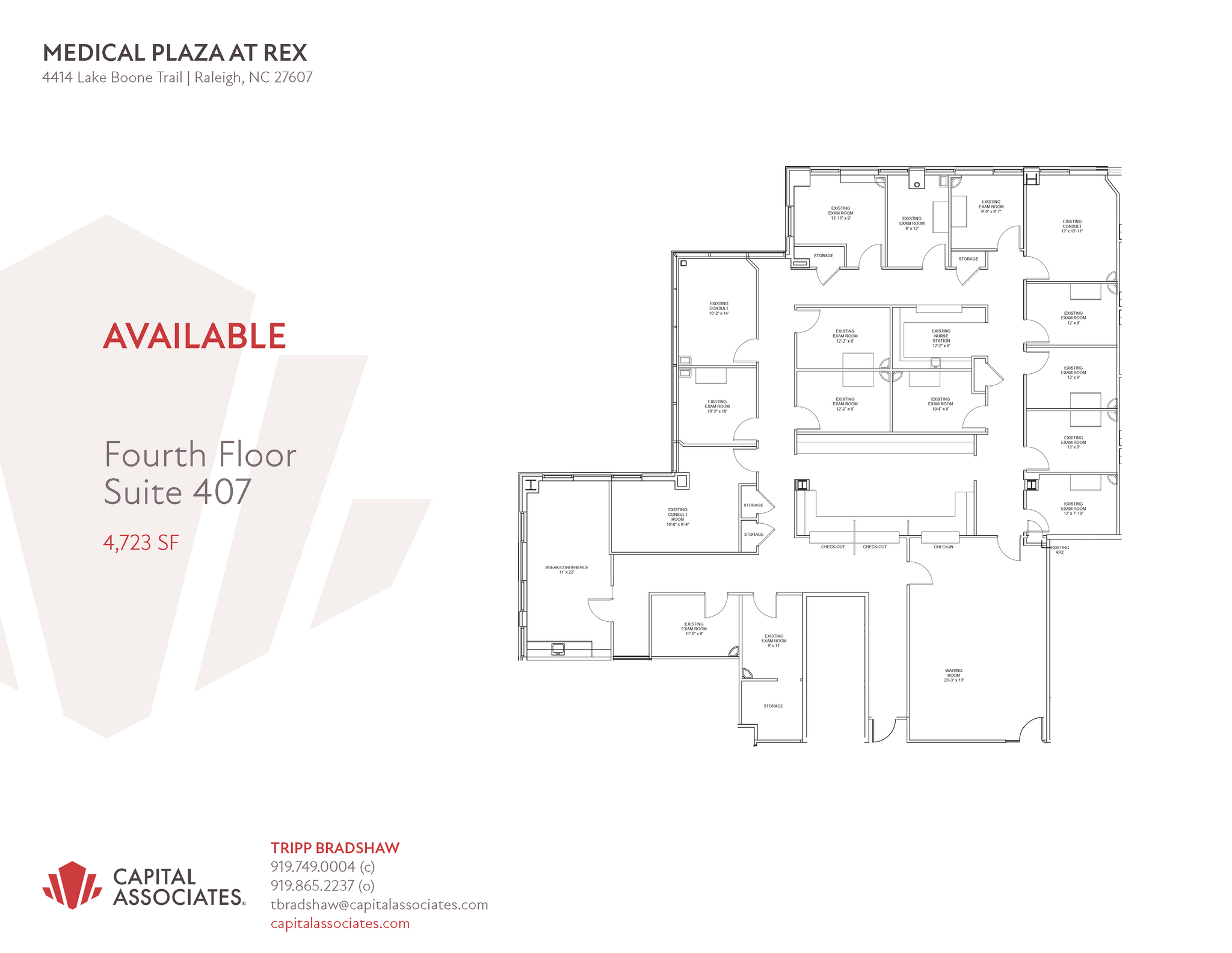 4414 Lake Boone Trl, Raleigh, NC for lease Floor Plan- Image 1 of 1