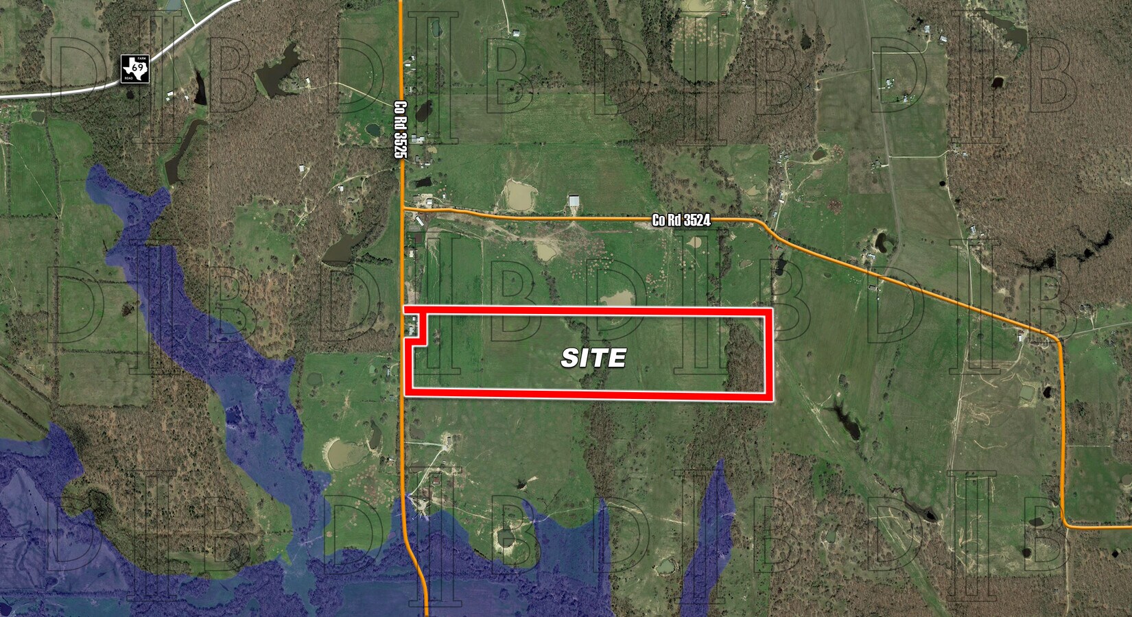 SEQ C.R. 3525 & C.R. 3524, Dike, TX 75437