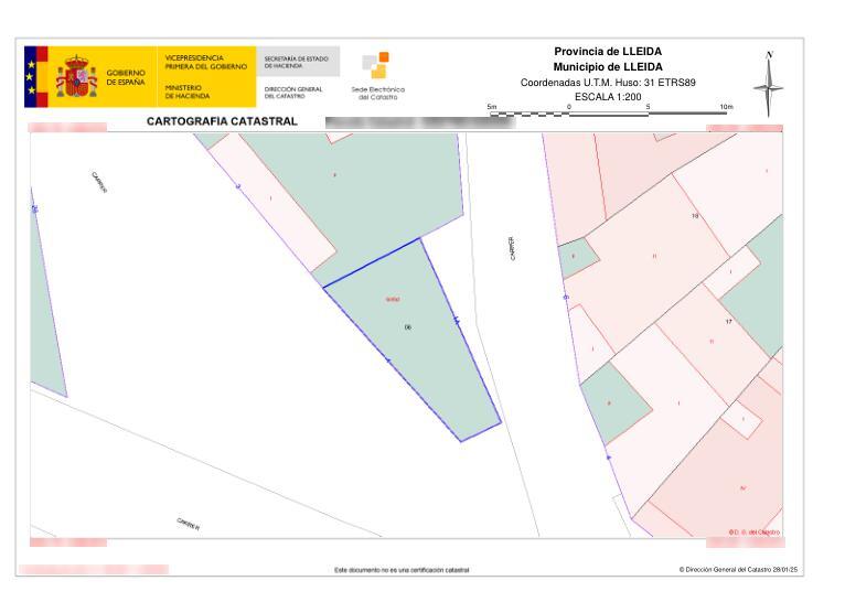 Carrer Soldevila, 1A, Lleida, Lérida for sale - Plat Map - Image 3 of 3