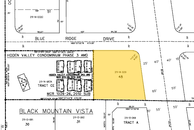 5825 E Blue Ridge Dr, Cave Creek, AZ for sale - Plat Map - Image 3 of 3