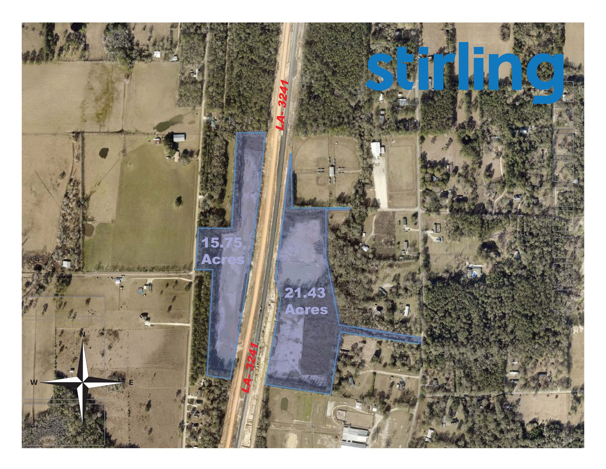 Watts Thomas Road, Bush, LA for sale Aerial- Image 1 of 15