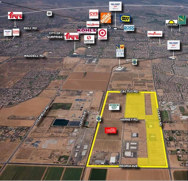 SWC Cactus Rd & Dysart Rd, Surprise, AZ for sale - Building Photo - Image 3 of 5