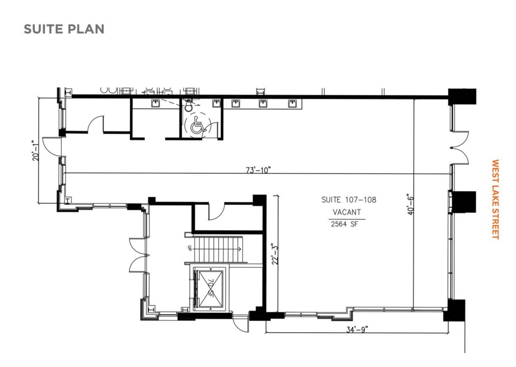 1221 W Lake St, Minneapolis, MN for lease Floor Plan- Image 1 of 1