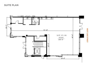 1221 W Lake St, Minneapolis, MN for lease Floor Plan- Image 1 of 1