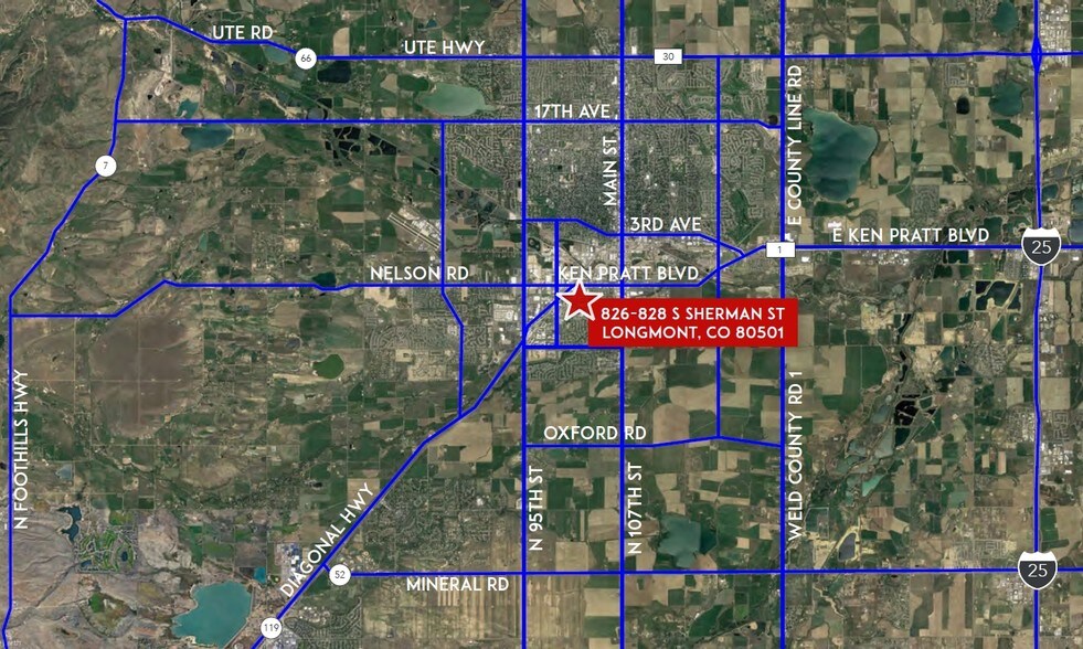 826-828 S Sherman St, Longmont, CO for sale - Building Photo - Image 1 of 1