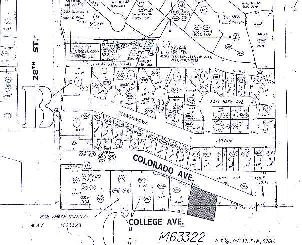 2955 E College Ave, Boulder, CO for sale - Plat Map - Image 2 of 2