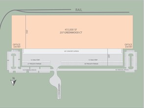 237 Greenwood Industrial Ct, Mcdonough, GA for lease Site Plan- Image 2 of 3