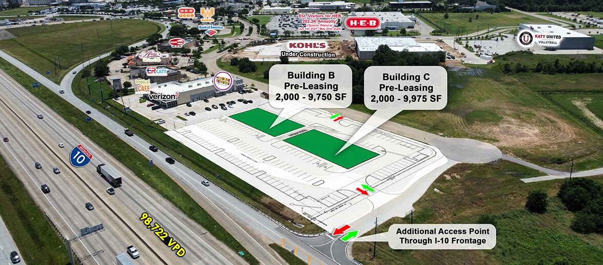 I10 & Pin Oak Rd, Katy, TX 77494 Shoppes at Katy Pin Oak