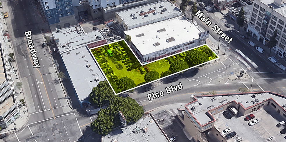 105-117 W Pico Blvd, Los Angeles, CA for sale - Aerial - Image 2 of 3