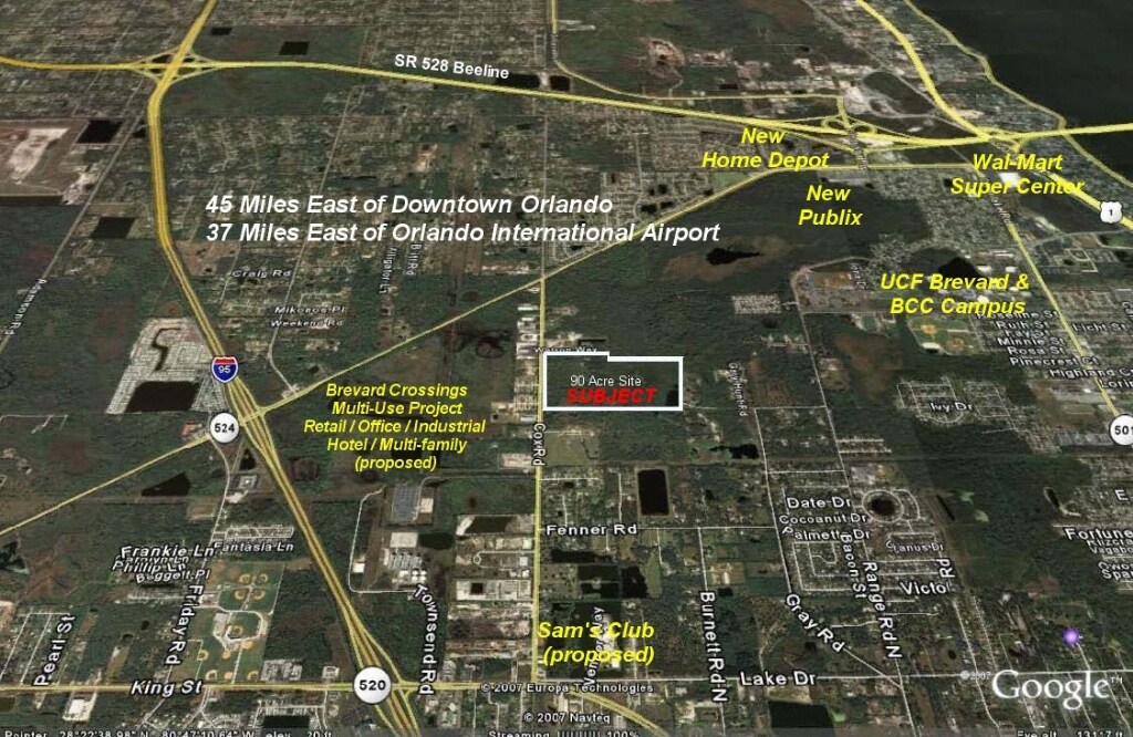 Cox Rd & State Road 524, Cocoa, FL for sale Primary Photo- Image 1 of 1