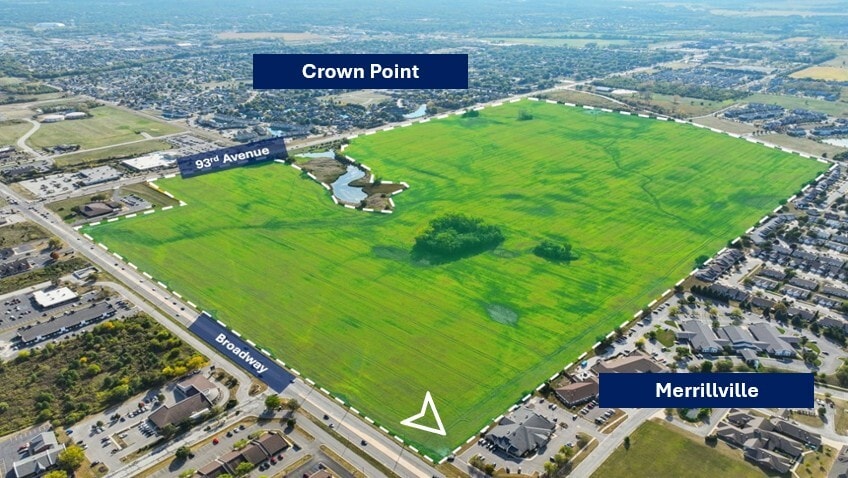 9100 Broadway, Merrillville, IN for sale - Building Photo - Image 1 of 9