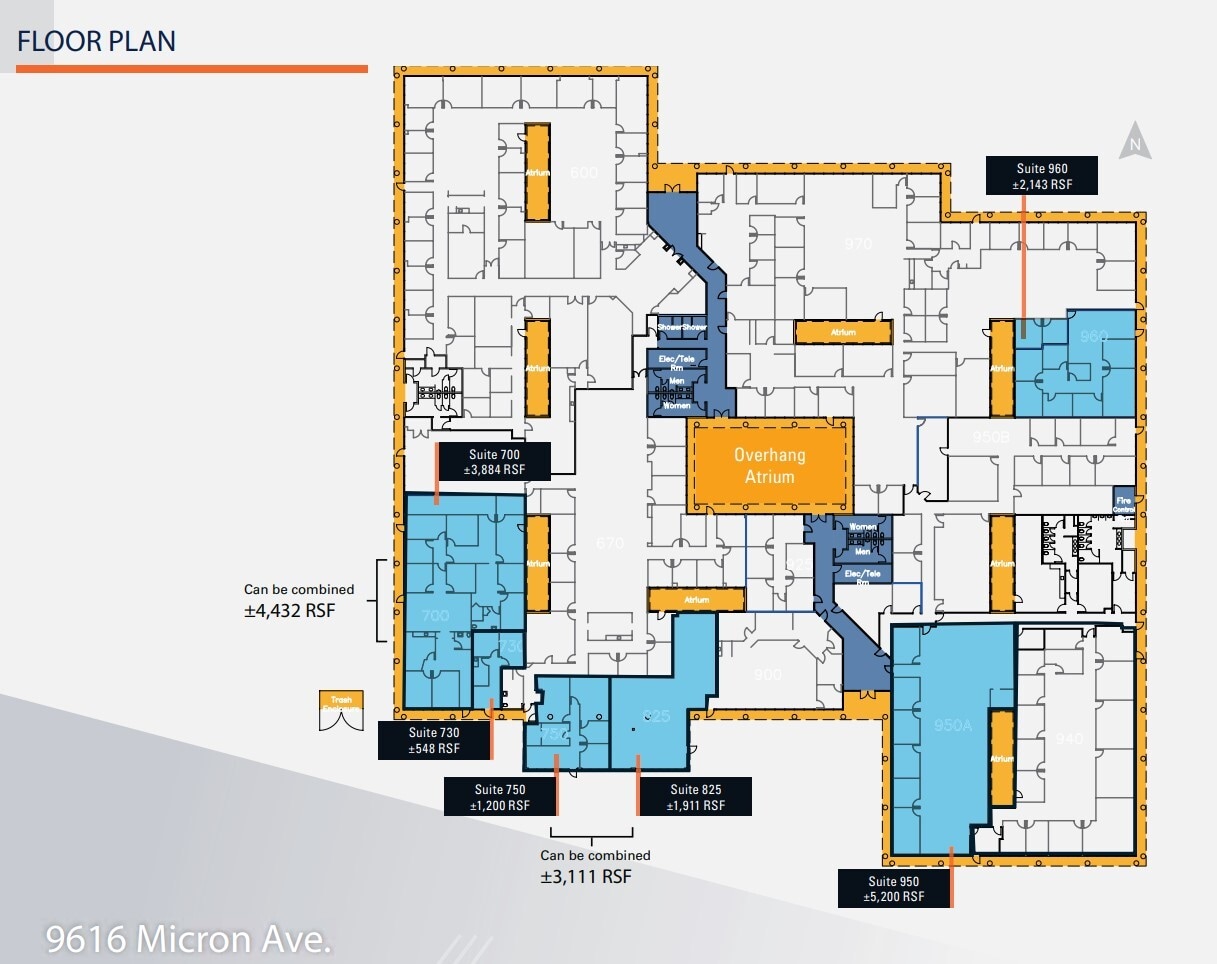 9616 Micron Ave, Sacramento, CA for lease Floor Plan- Image 1 of 1