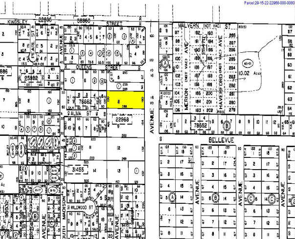 1430 S Missouri Ave, Clearwater, FL for sale Plat Map- Image 1 of 1