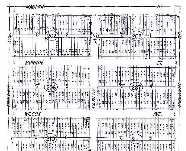 4039-4041 W Madison St, Chicago, IL for lease - Plat Map - Image 2 of 2