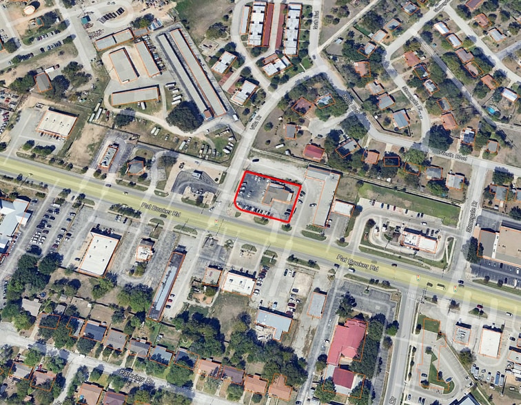 1222 Pat Booker Rd, Universal City, TX for sale - Aerial - Image 3 of 4