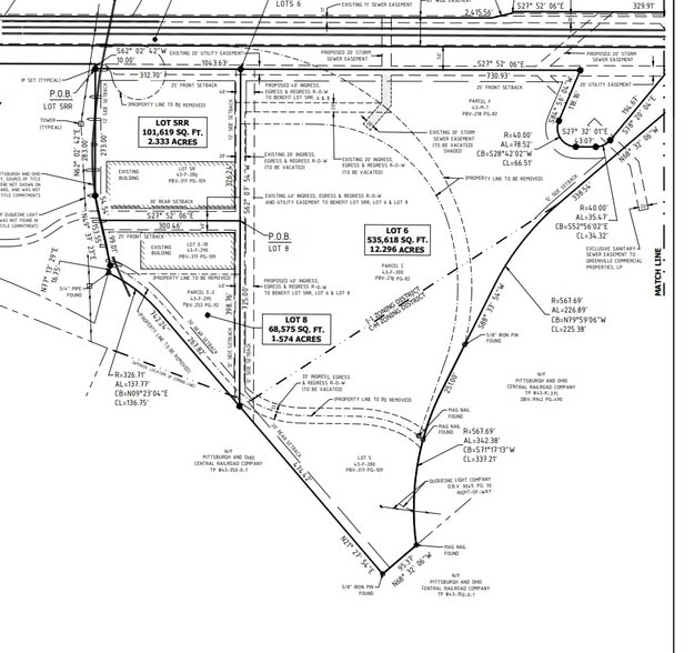 Angelina & Intermodal Way St, McKees Rocks, PA for sale - Site Plan - Image 2 of 3