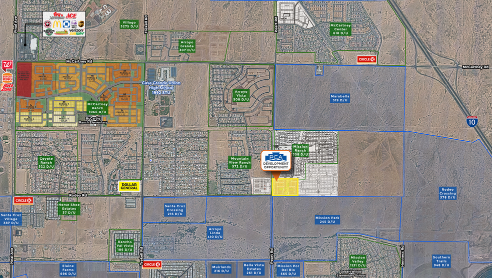 NEC Peart Rd & Rodeo Rd, Casa Grande, AZ 85122 - Land for Sale | LoopNet