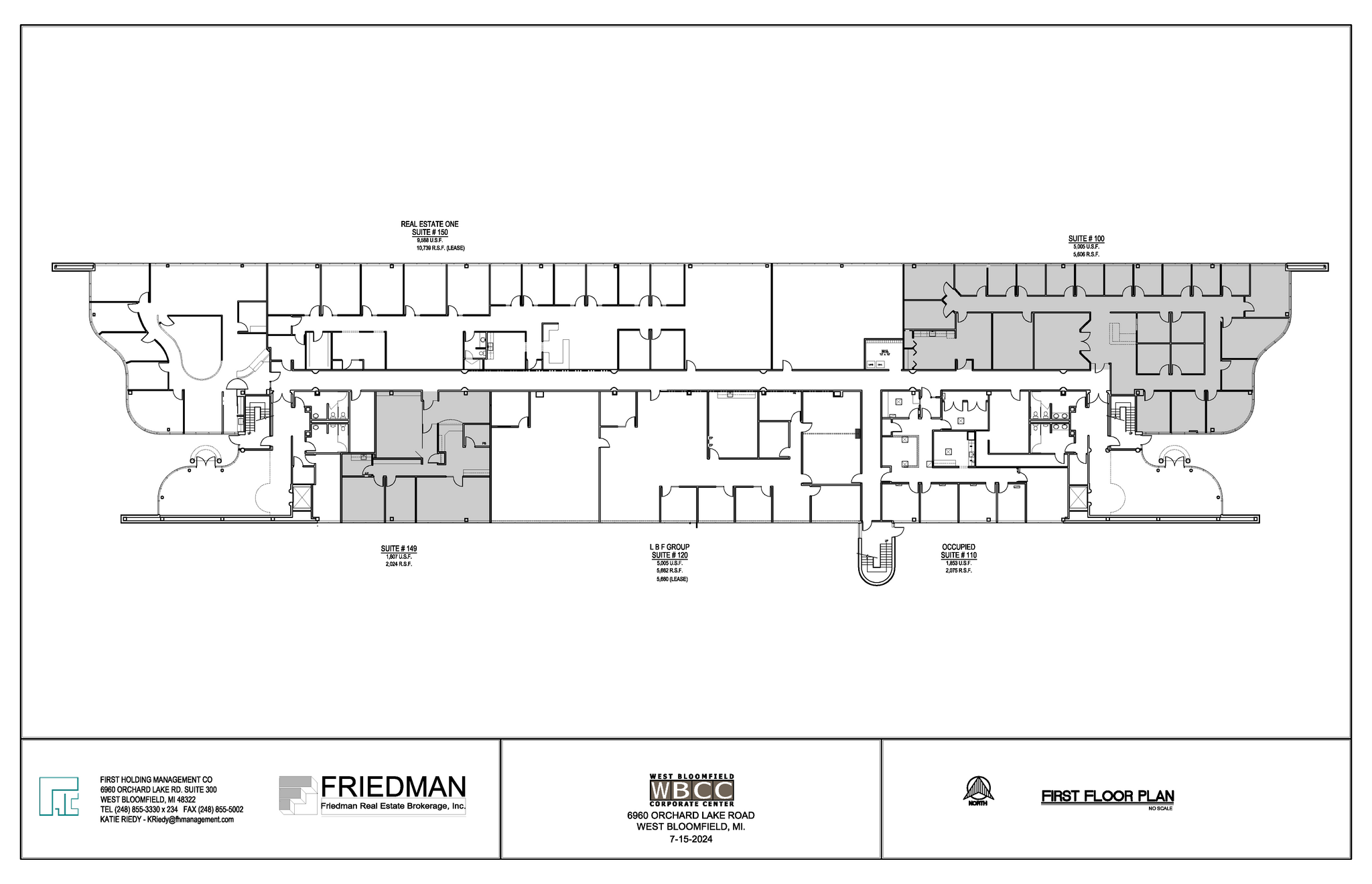 6960 Orchard Lake Rd, West Bloomfield, MI for lease Floor Plan- Image 1 of 2