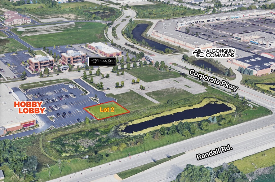 SWC Randall Road & Corporate Pky, Algonquin, IL for sale - Building Photo - Image 1 of 2