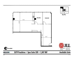 3379 Peachtree Rd NE, Atlanta, GA for lease Floor Plan- Image 1 of 2