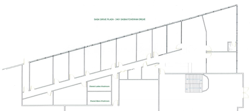 2401 Saskatchewan Dr, Regina, SK for lease Floor Plan- Image 1 of 1