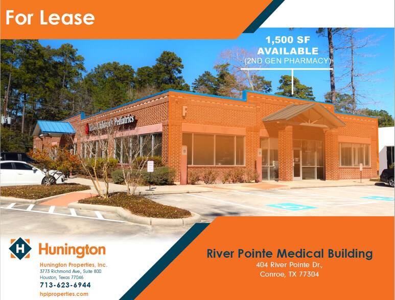 404 River Pointe Dr, Conroe, TX for sale - Building Photo - Image 1 of 1