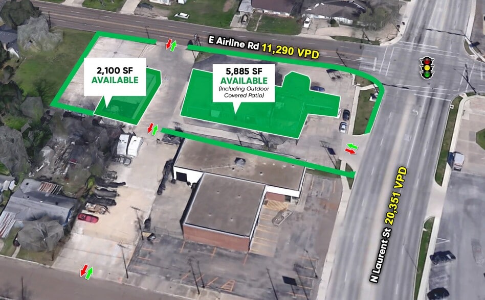 2909 N Laurent St, Victoria, TX for sale - Aerial - Image 2 of 3