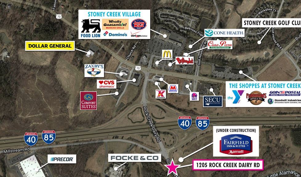 1205 Rock Creek Dairy Rd, Whitsett, NC 27377