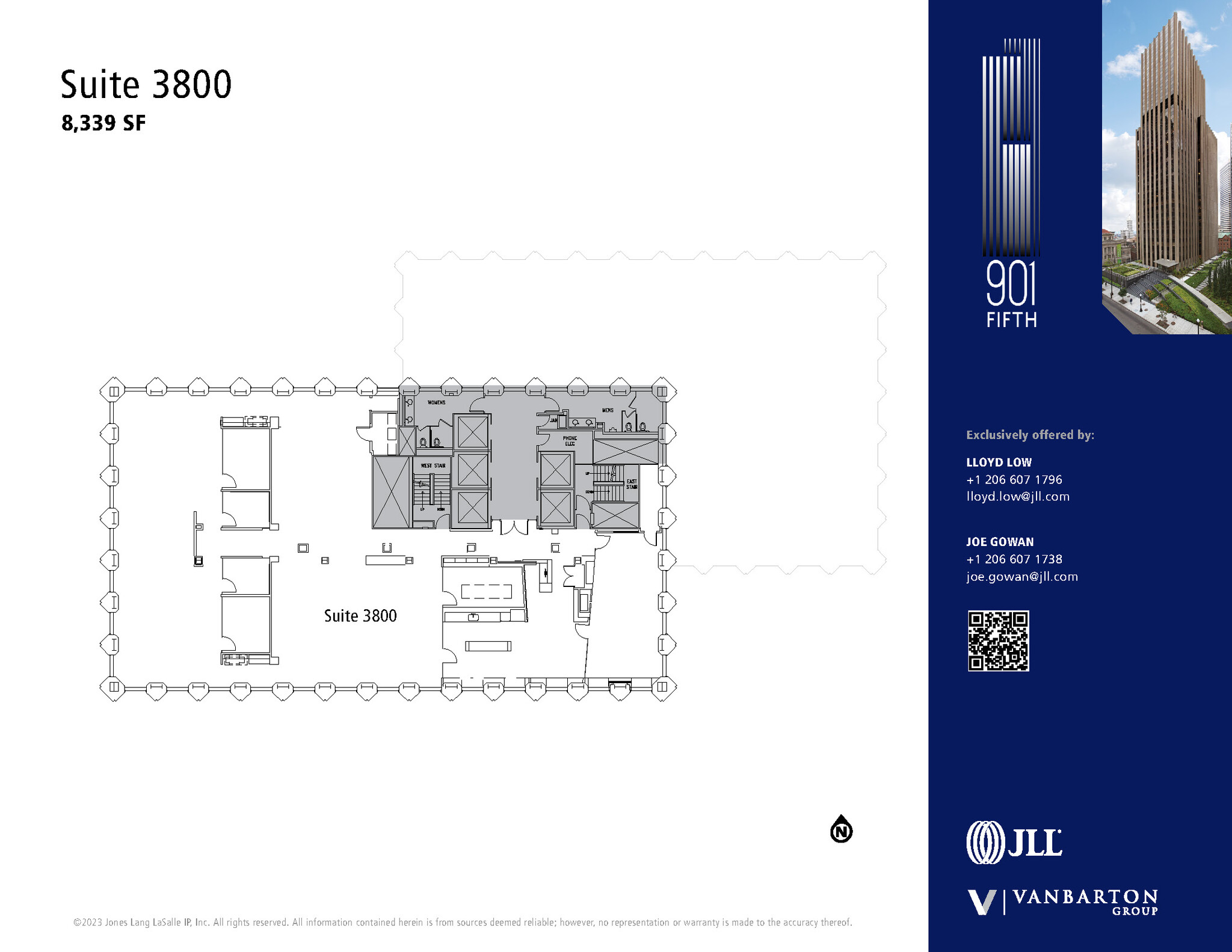 901 5th Ave, Seattle, WA for lease Floor Plan- Image 1 of 1