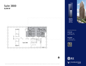 901 5th Ave, Seattle, WA for lease Floor Plan- Image 1 of 1