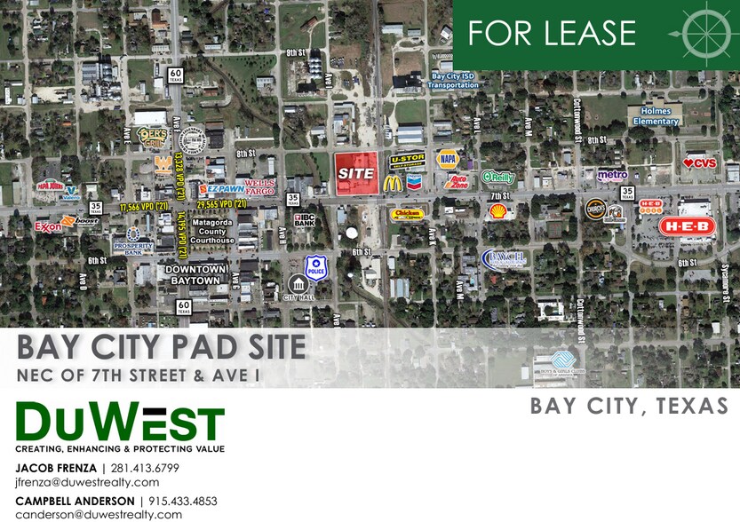 2009 7th St, Bay City, TX for lease - Primary Photo - Image 1 of 4