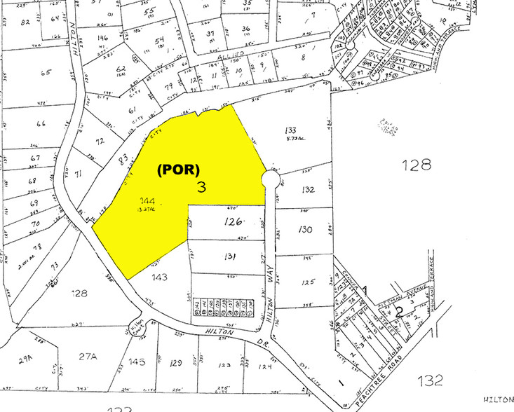 2445 Hilton Dr, Gainesville, GA for lease - Plat Map - Image 2 of 6