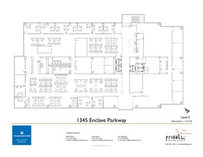 1345 Enclave Pky, Houston, TX for lease Floor Plan- Image 1 of 1