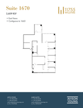 11755 Wilshire Blvd, Los Angeles, CA for lease Floor Plan- Image 1 of 5