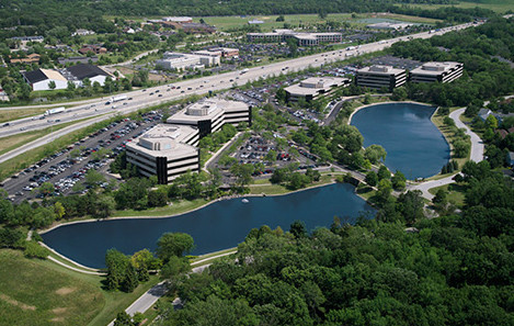 100 Tri State International, Lincolnshire, IL for sale - Aerial - Image 1 of 1