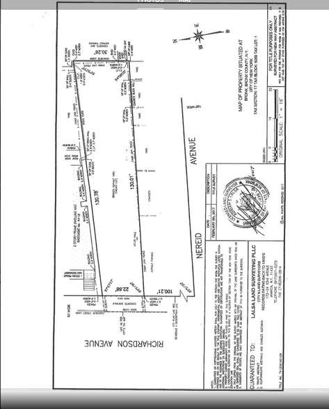 4416 Richardson, Bronx, NY for sale - Site Plan - Image 2 of 5