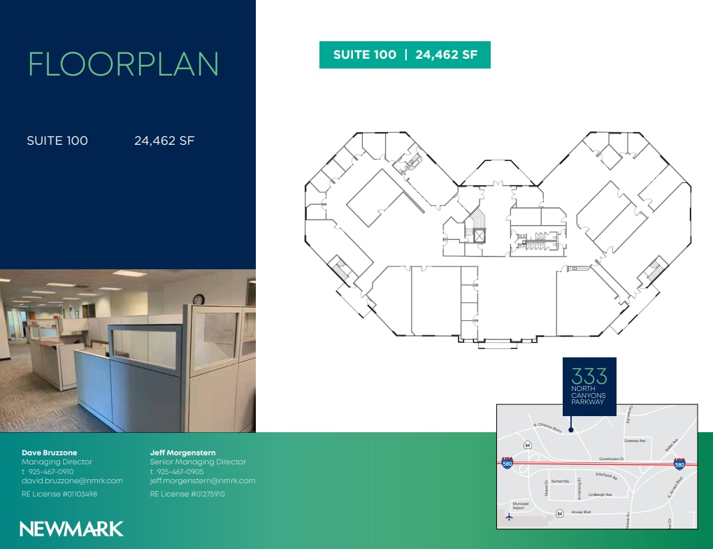 333 N Canyons Pky, Livermore, CA for lease Floor Plan- Image 1 of 1