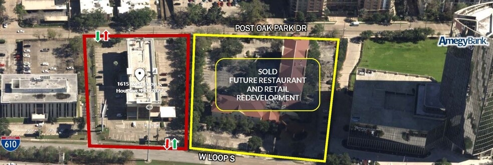 1615 West Loop South, Houston, TX for sale - Aerial - Image 2 of 5