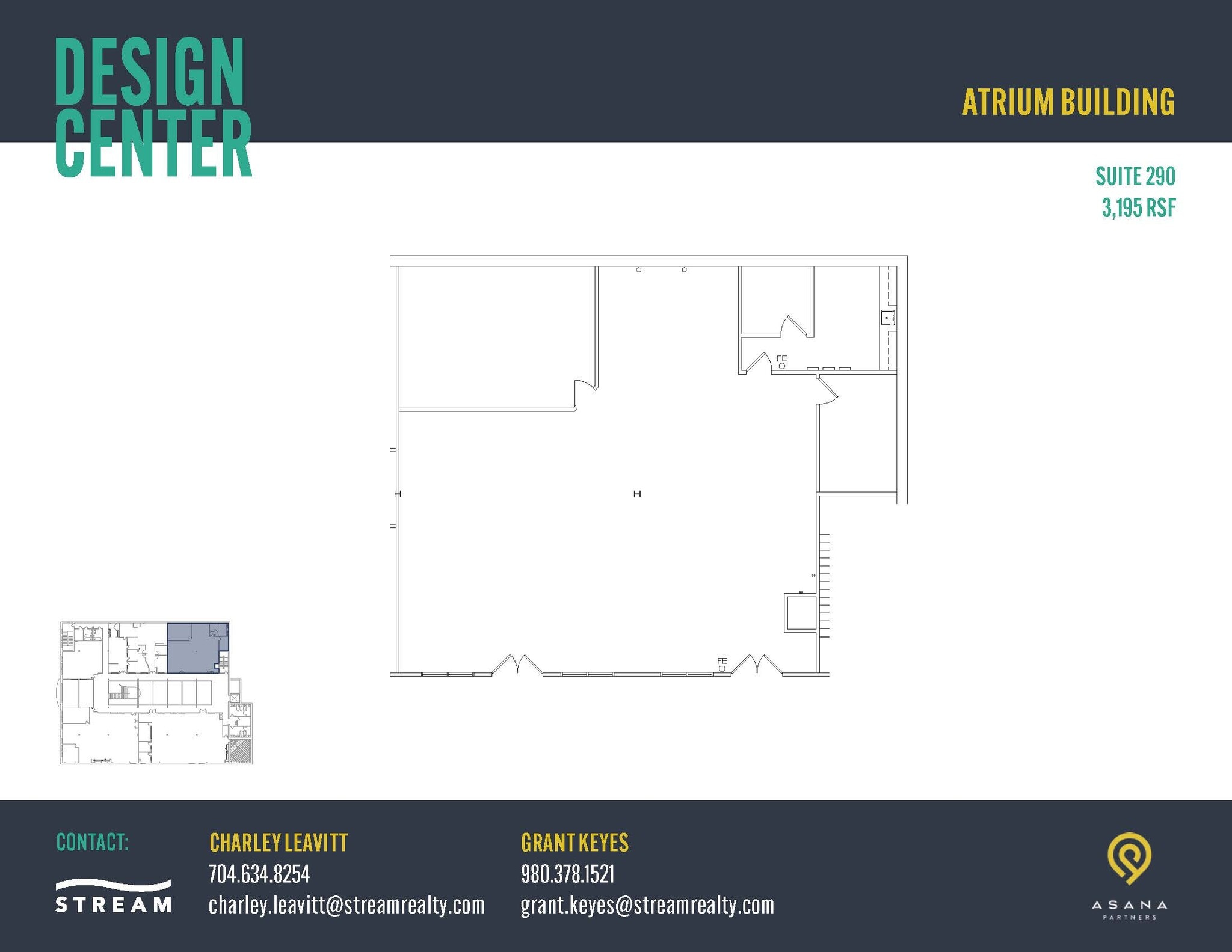 127 W Worthington Ave, Charlotte, NC for lease Floor Plan- Image 1 of 1