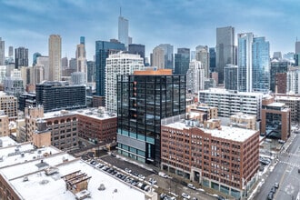 311 W Huron St, Chicago, IL - AERIAL  map view