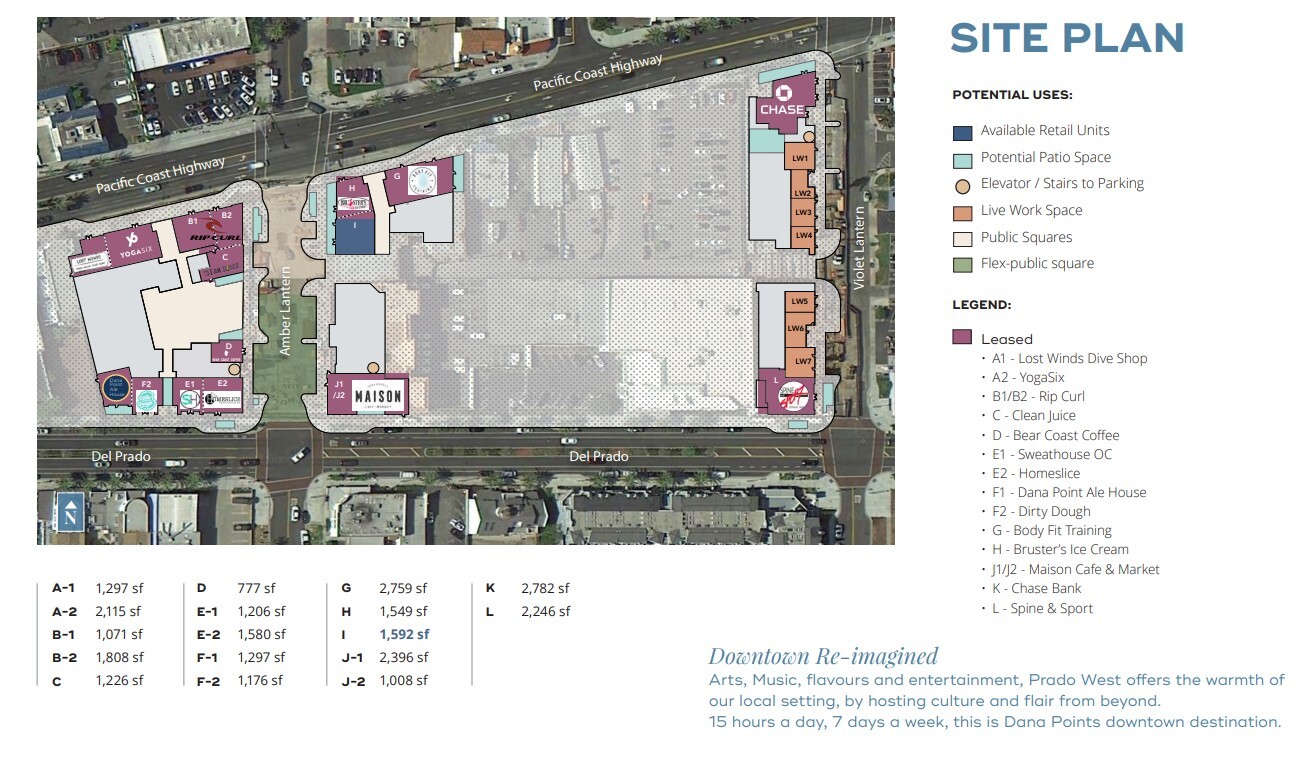 34137 Pacific Coast Hwy, Dana Point, CA for lease Site Plan- Image 1 of 1