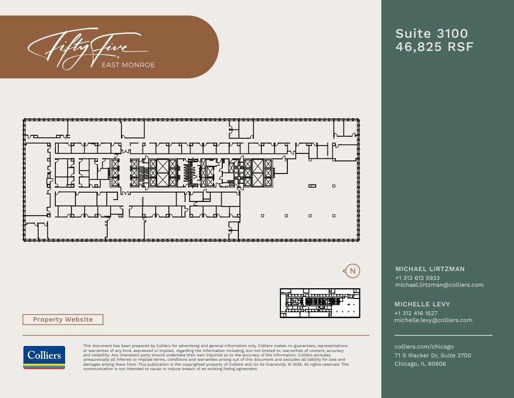 55 E Monroe St, Chicago, IL for lease Floor Plan- Image 1 of 1