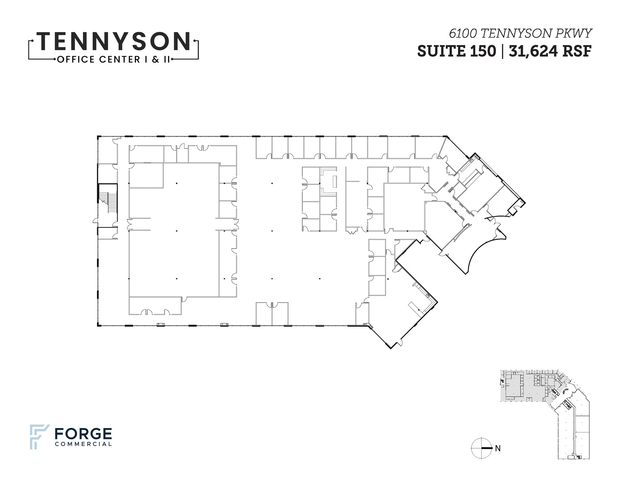 6100 Tennyson Pky, Plano, TX for lease Floor Plan- Image 1 of 1