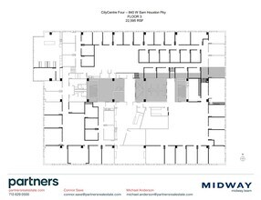 840 W Sam Houston Pky N, Houston, TX for lease Floor Plan- Image 1 of 1