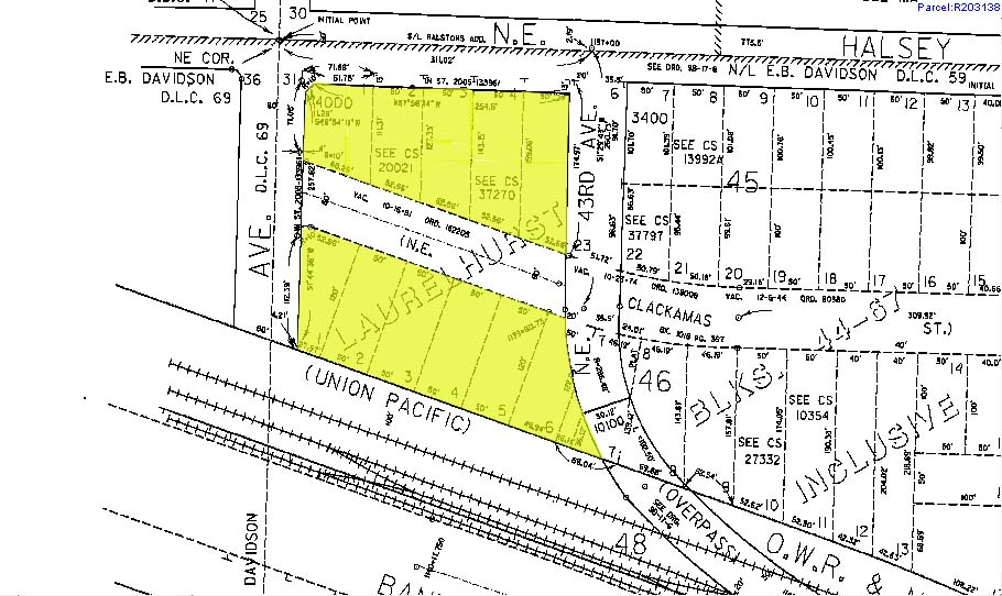 4204-4224 NE Halsey St, Portland, OR for lease - Plat Map - Image 2 of 7