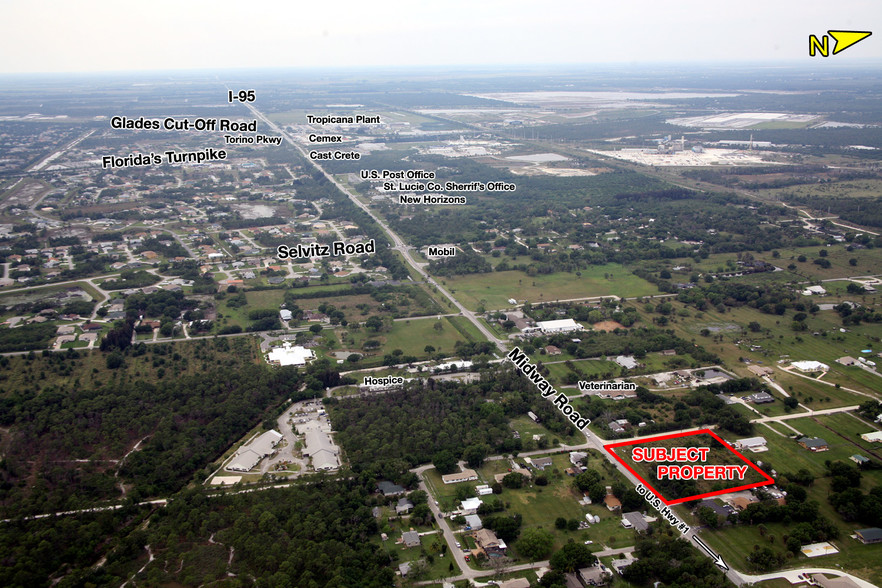 NE Midway & Christensen Rd, Fort Pierce, FL for sale - Building Photo - Image 1 of 1