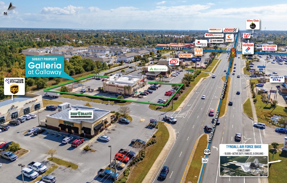 734-740 Tyndall Pky, Callaway, FL for sale - Building Photo - Image 3 of 5