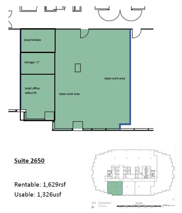 865 S Figueroa St, Los Angeles, CA for lease Floor Plan- Image 1 of 1