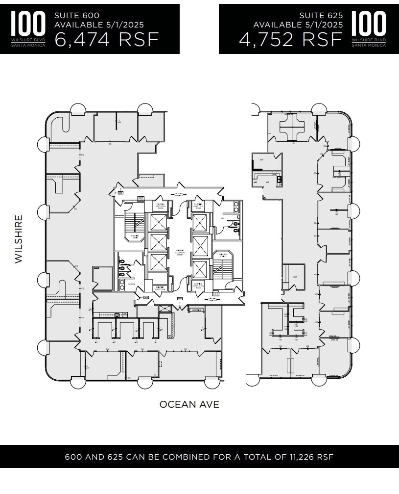 100 Wilshire Blvd, Santa Monica, CA for lease Floor Plan- Image 1 of 1